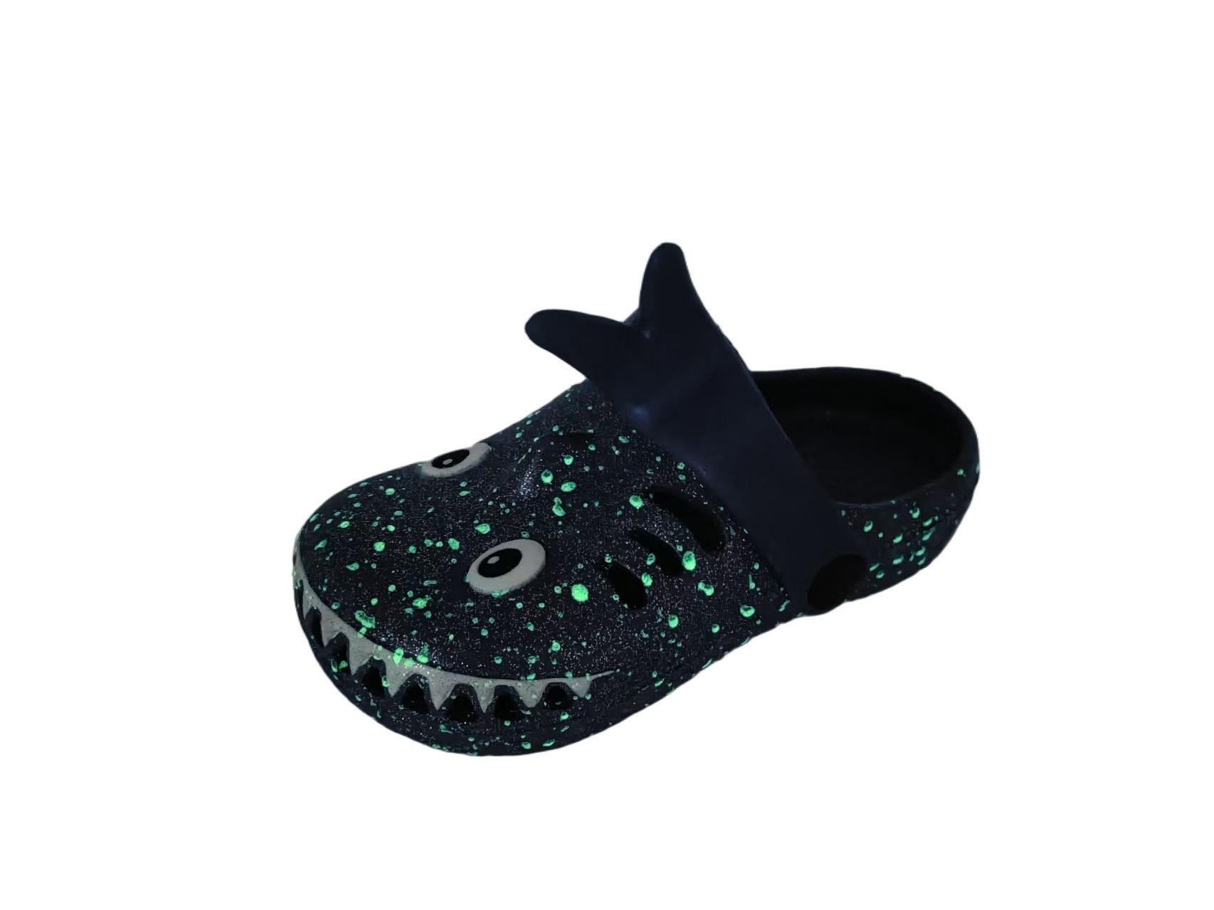 Customized EVA Kids 3D shark Anti Slip Clogs Shoes - TNGX4011-7