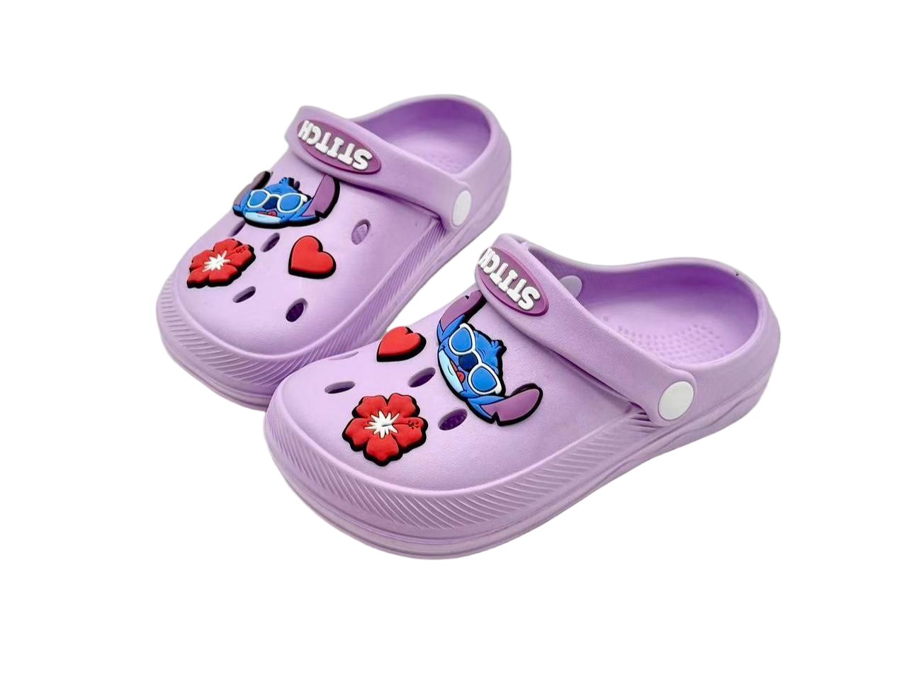 Customized EVA Kids 3D decoration Anti Slip Clogs Shoes - TNLLF6001-1