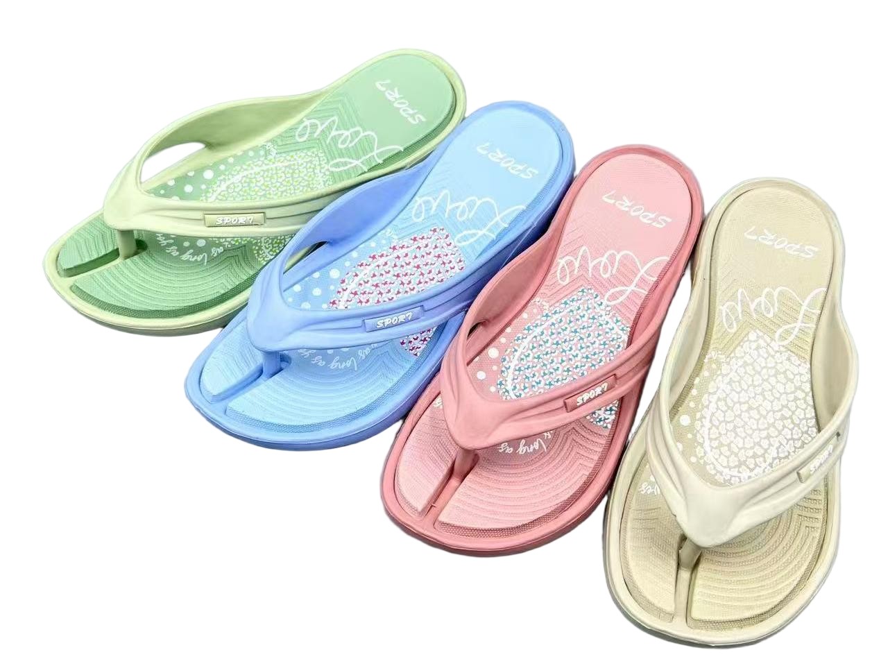 Customized EVA Anti Slip Flip Flops Shoes - TNLLT6077-4