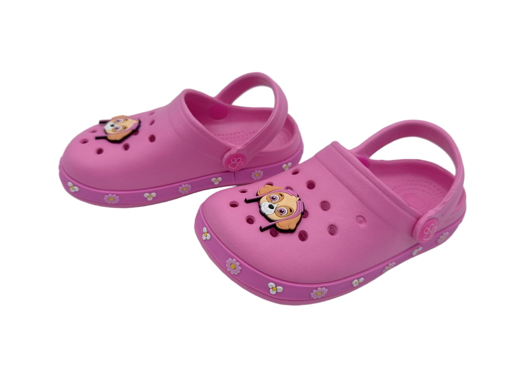 Customized EVA Kids 3D decoration and 3D strap on side wall Anti Slip Clogs Shoes - TNQ425-2