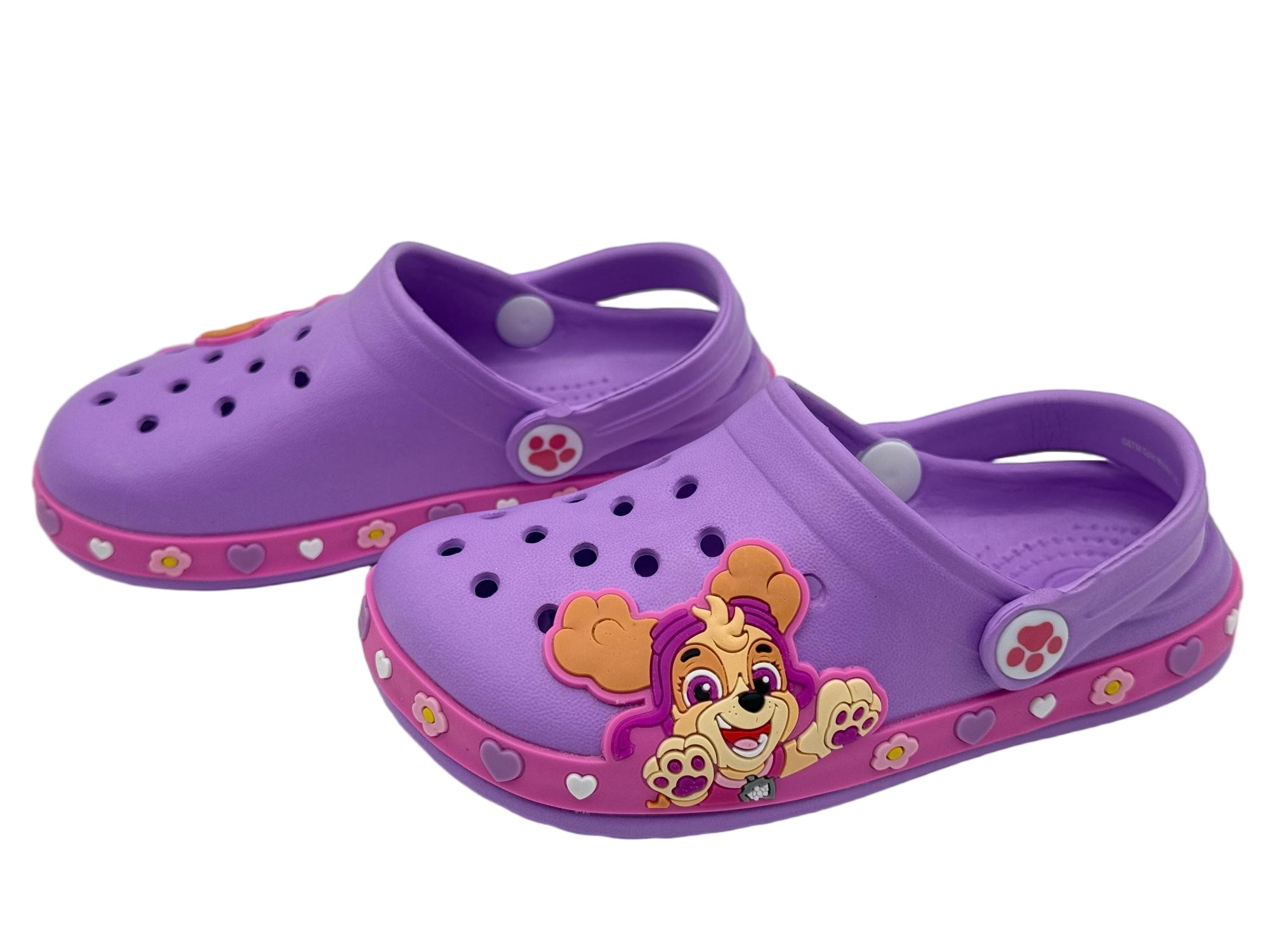 Customized EVA Kids 3D decoration and 3D strap on side wall Anti Slip Clogs Shoes - TNQ425-3