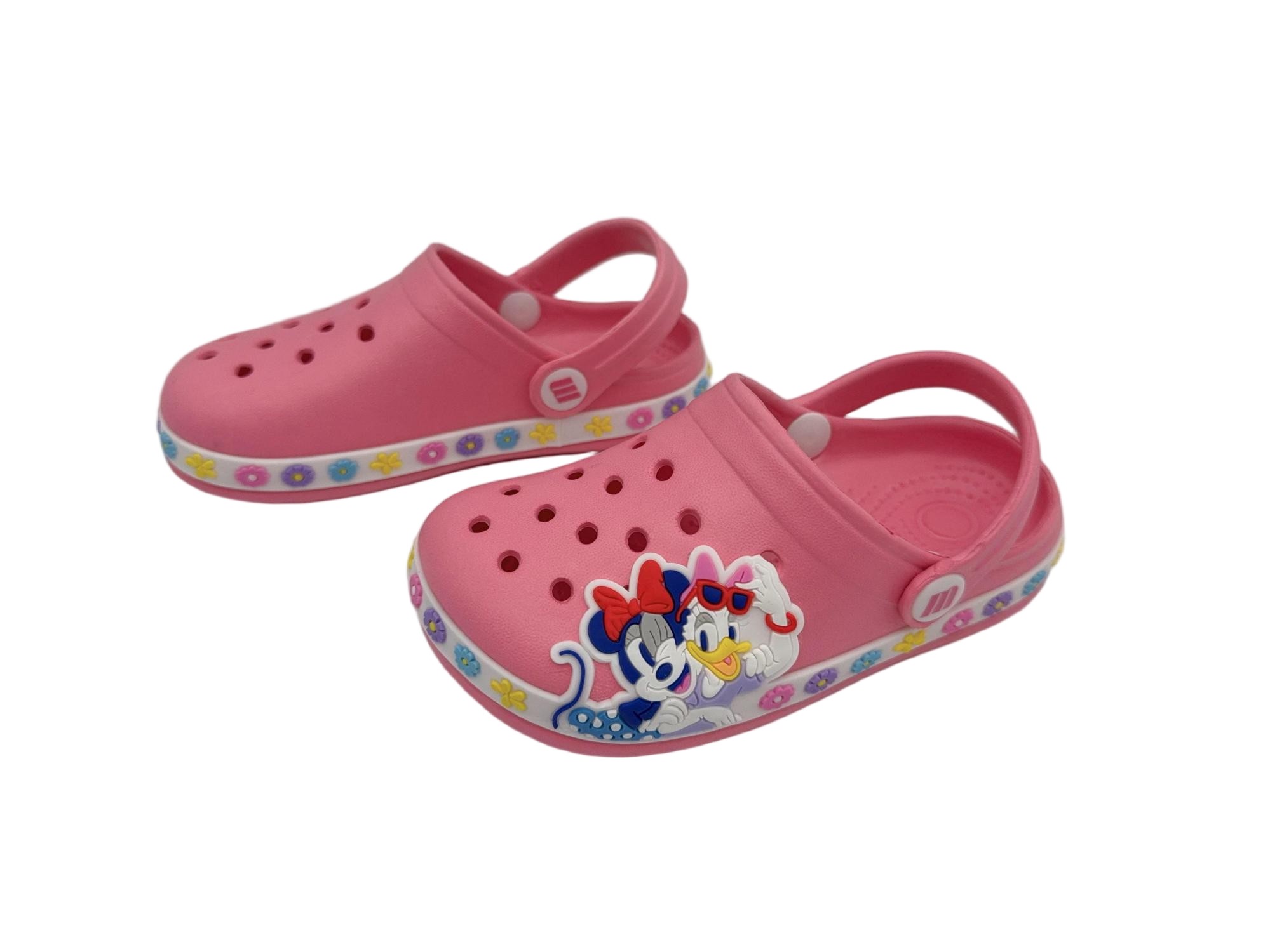 Customized EVA Kids 3D decoration and 3D strap on side wall Anti Slip Clogs Shoes - TNQ425-6