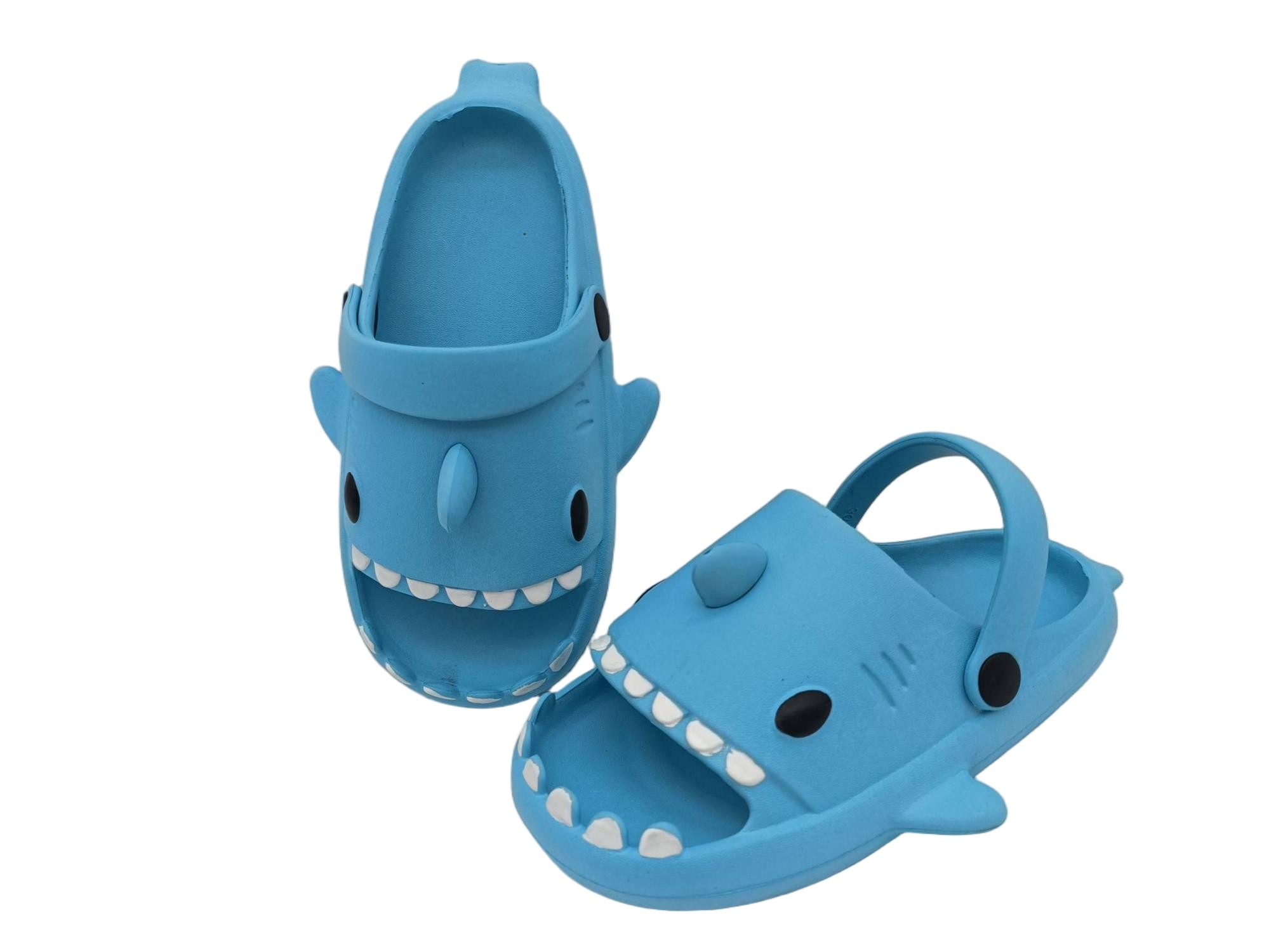 Customized EVA Kids 3D shark Anti Slip Sandals Shoes - TNSY0007-1