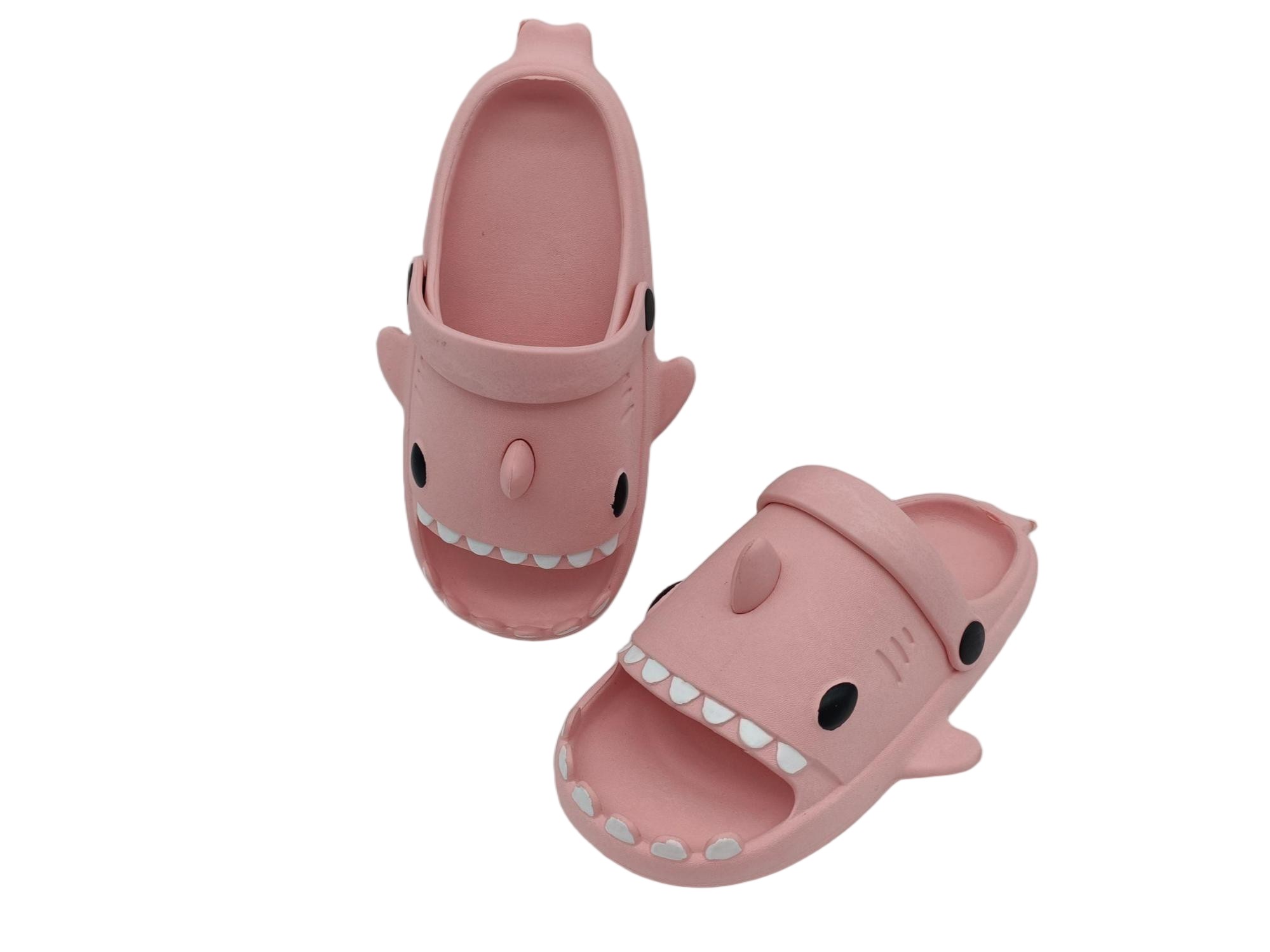 Customized EVA Kids 3D shark Anti Slip Sandals Shoes - TNSY0007-3