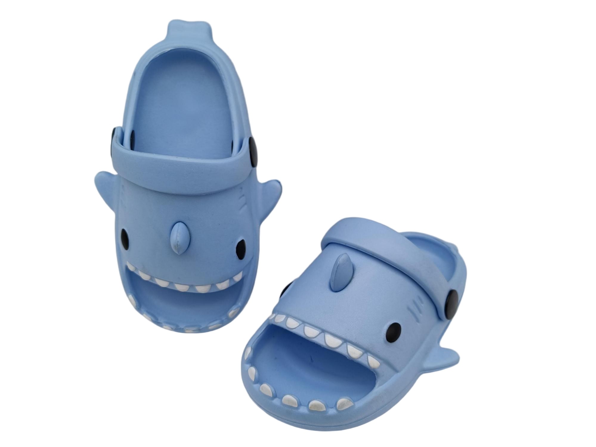 Customized EVA Kids 3D shark Anti Slip Sandals Shoes - TNSY0007-6