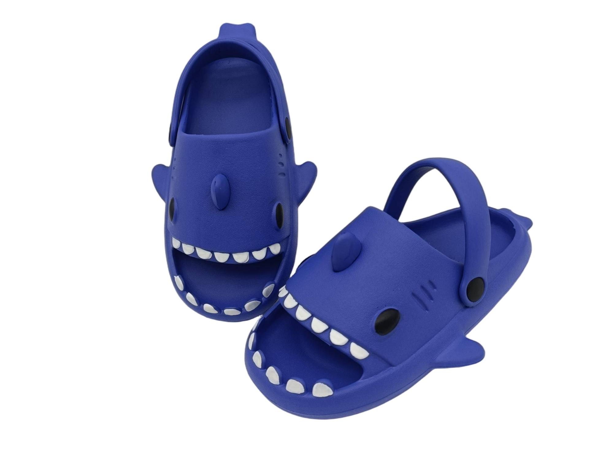 Customized EVA Kids 3D shark Anti Slip Sandals Shoes - TNSY0007-7
